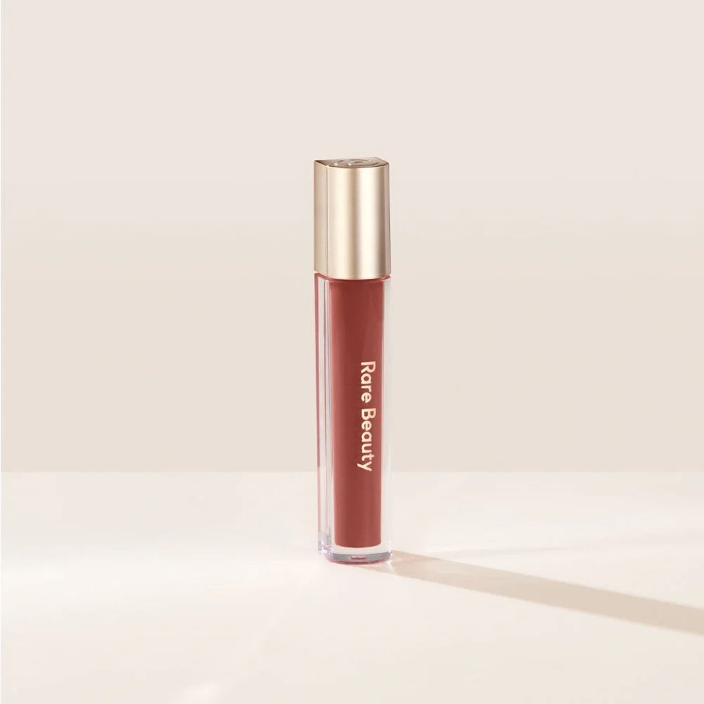 🎀 Rare Beauty Stay Vulnerable Glossy Lip Balm | Nearly Neutral ✨ BNIB